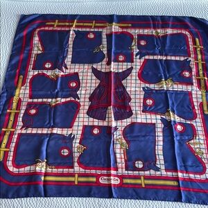 Hermes Vintage Camails Silk Scarf